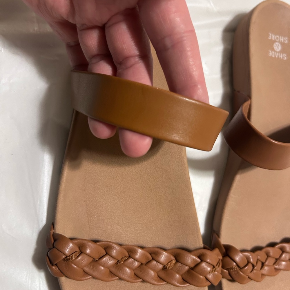 Like NEW Women’s Shade & Shore Dani Sandals size 10 - Picture 5 of 10